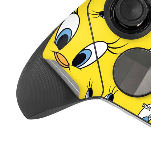 Looney Tunes Tweety Bird Super Sized Pattern Xbox Elite Wireless Controller Series 2 Skin