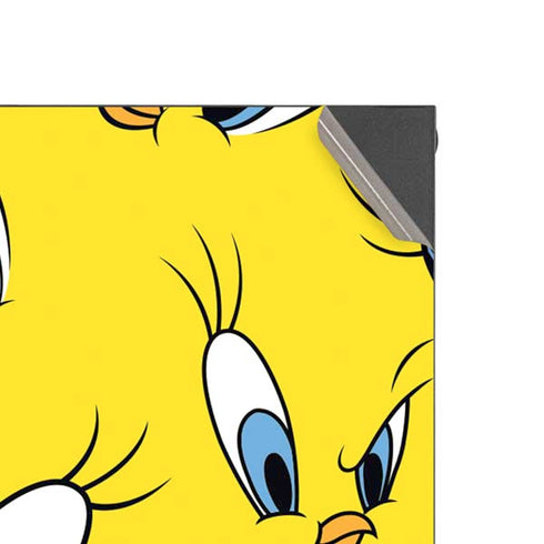 Looney Tunes Tweety Bird Super Sized Pattern Xbox Series X Console Skin