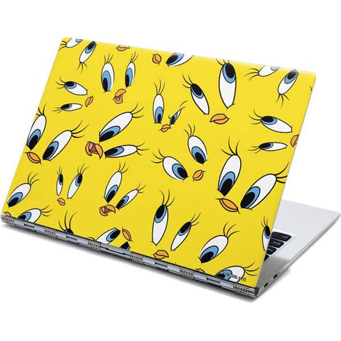 Looney Tunes Tweety Bird Super Sized Pattern Yoga 910 2-in-1 14in Touch-Screen Skin