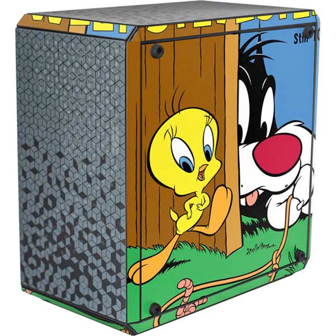 Looney Tunes Tweety Bird Sylvester Ten Cents Cooler Master MasterBox Q300L Mini Tower Skin