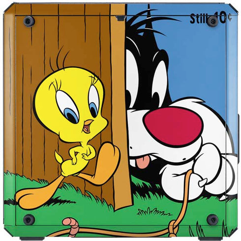 Looney Tunes Tweety Bird Sylvester Ten Cents Cooler Master MasterBox Q300L Mini Tower Skin