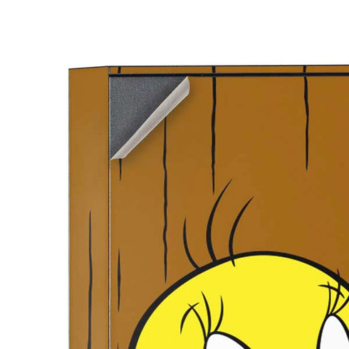 Looney Tunes Tweety Bird Sylvester Ten Cents Corsair 4000D Tempered Glass Mid-Tower ATX Case Skin