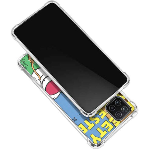 Looney Tunes Tweety Bird Sylvester Ten Cents Galaxy A12 Clear Case
