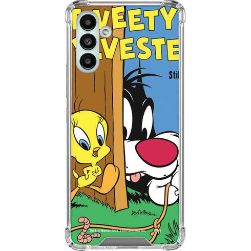 Looney Tunes Tweety Bird Sylvester Ten Cents Galaxy A13 5G Clear Case