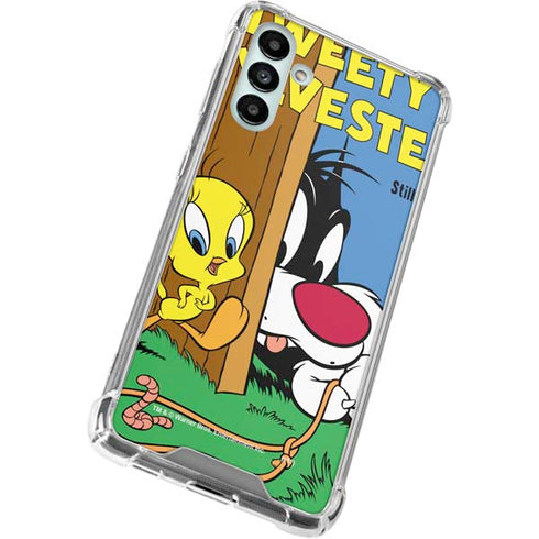 Looney Tunes Tweety Bird Sylvester Ten Cents Galaxy A13 5G Clear Case