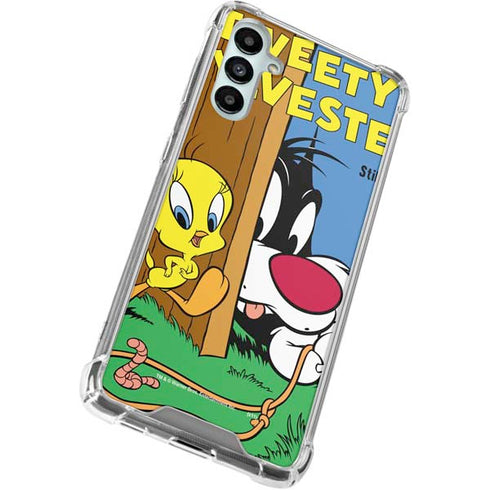 Looney Tunes Tweety Bird Sylvester Ten Cents Galaxy A15 5G Clear Case