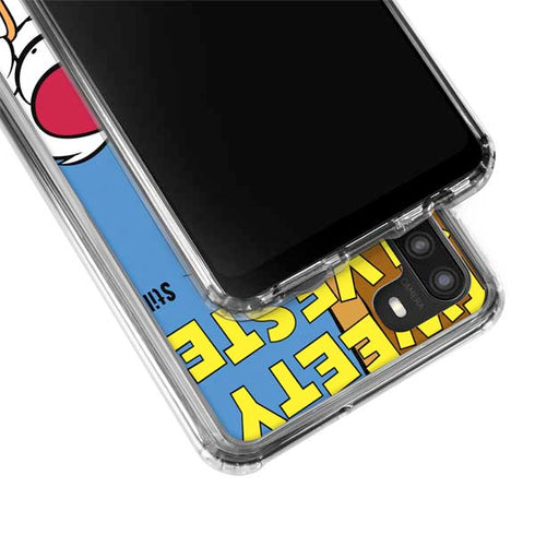 Looney Tunes Tweety Bird Sylvester Ten Cents Galaxy A21 Clear Case