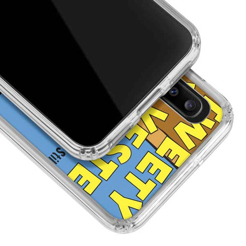 Looney Tunes Tweety Bird Sylvester Ten Cents Galaxy A30 Clear Case