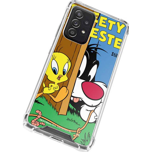 Looney Tunes Tweety Bird Sylvester Ten Cents Galaxy A52 5G Clear Case