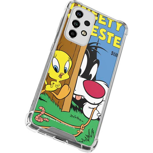 Looney Tunes Tweety Bird Sylvester Ten Cents Galaxy A53 5G Clear Case
