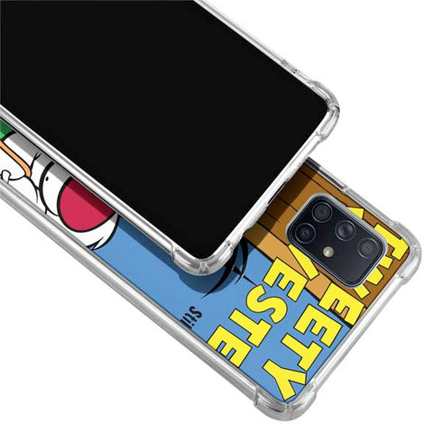 Looney Tunes Tweety Bird Sylvester Ten Cents Galaxy A71 5G Clear Case
