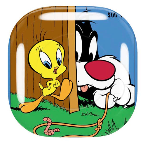 Looney Tunes Tweety Bird Sylvester Ten Cents Galaxy Buds Pro Skin