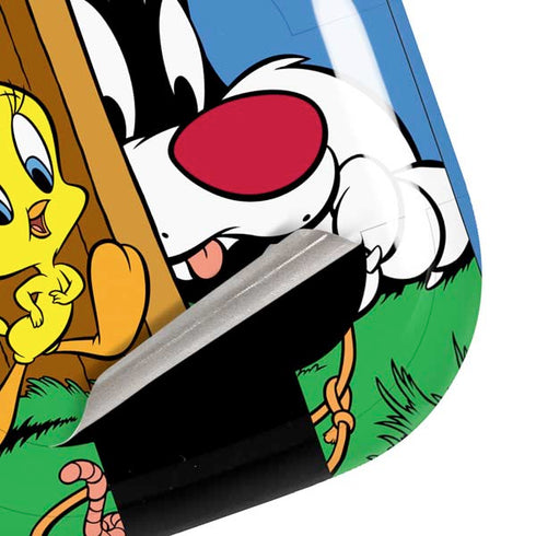Looney Tunes Tweety Bird Sylvester Ten Cents Galaxy Buds Pro Skin