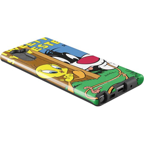 Looney Tunes Tweety Bird Sylvester Ten Cents Galaxy Note 10 Pro Case