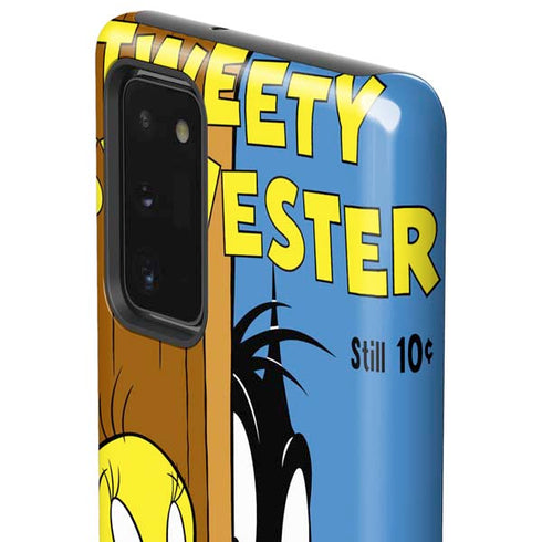 Looney Tunes Tweety Bird Sylvester Ten Cents Galaxy Note20 5G Pro Case