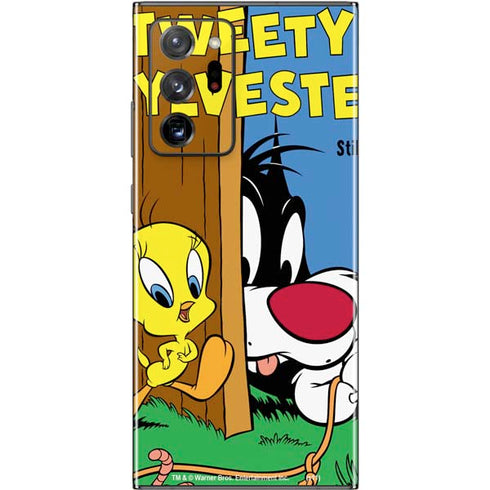 Looney Tunes Tweety Bird Sylvester Ten Cents Galaxy Note20 Ultra 5G Skin
