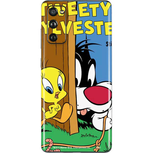 Looney Tunes Tweety Bird Sylvester Ten Cents Galaxy S20 Fan Edition Skin