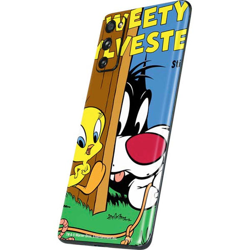 Looney Tunes Tweety Bird Sylvester Ten Cents Galaxy S20 Fan Edition Skin