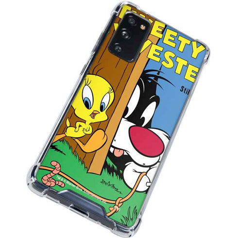 Looney Tunes Tweety Bird Sylvester Ten Cents Galaxy S20 FE Clear Case