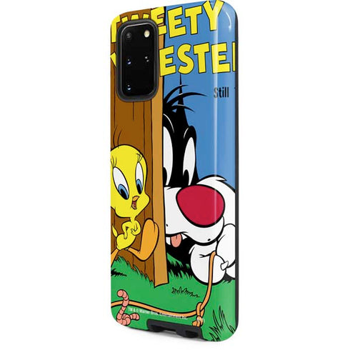 Looney Tunes Tweety Bird Sylvester Ten Cents Galaxy S20 Plus Pro Case