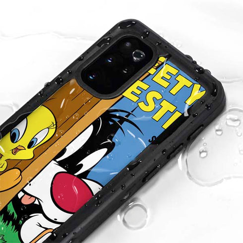 Looney Tunes Tweety Bird Sylvester Ten Cents Galaxy S20 Plus Waterproof Case