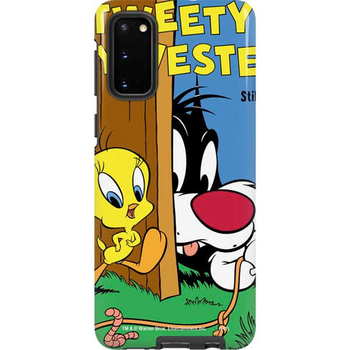 Looney Tunes Tweety Bird Sylvester Ten Cents Galaxy S20 Pro Case