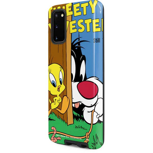 Looney Tunes Tweety Bird Sylvester Ten Cents Galaxy S20 Pro Case