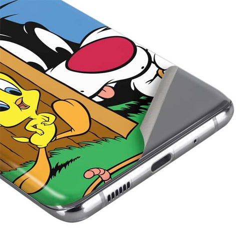 Looney Tunes Tweety Bird Sylvester Ten Cents Galaxy S20 Ultra 5G Skin