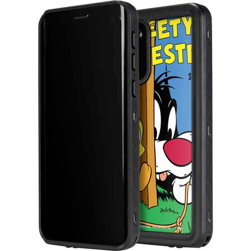 Looney Tunes Tweety Bird Sylvester Ten Cents Galaxy S20 Waterproof Case