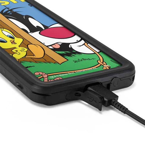 Looney Tunes Tweety Bird Sylvester Ten Cents Galaxy S20 Waterproof Case