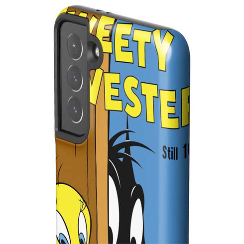 Looney Tunes Tweety Bird Sylvester Ten Cents Galaxy S21 5G Pro Case