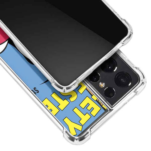 Looney Tunes Tweety Bird Sylvester Ten Cents Galaxy S21 Ultra 5G Clear Case