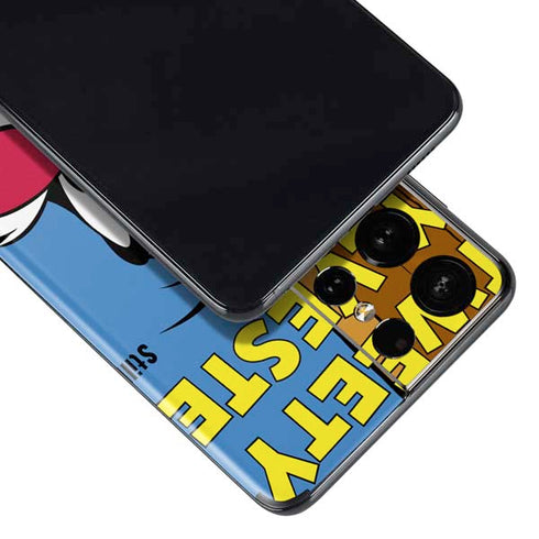 Looney Tunes Tweety Bird Sylvester Ten Cents Galaxy S21 Ultra 5G Skin