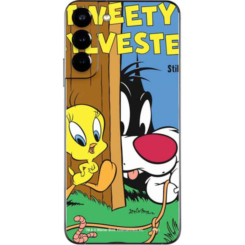 Looney Tunes Tweety Bird Sylvester Ten Cents Galaxy S22 Plus Skin