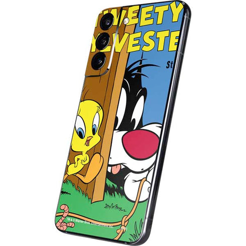 Looney Tunes Tweety Bird Sylvester Ten Cents Galaxy S22 Plus Skin