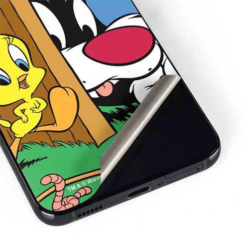 Looney Tunes Tweety Bird Sylvester Ten Cents Galaxy S22 Plus Skin
