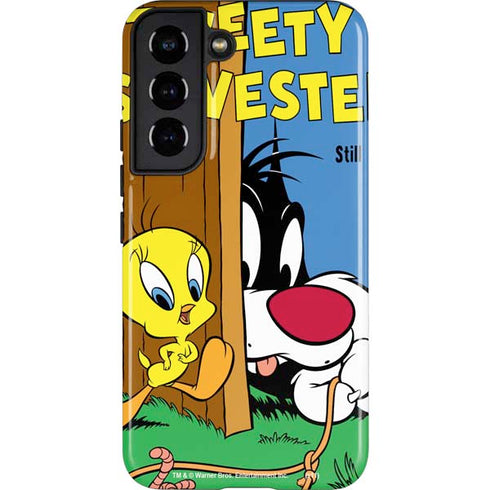 Looney Tunes Tweety Bird Sylvester Ten Cents Galaxy S22 Pro Case