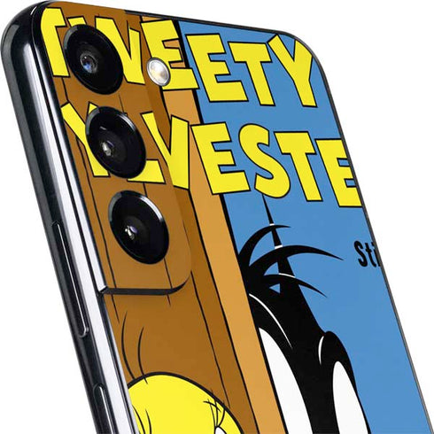 Looney Tunes Tweety Bird Sylvester Ten Cents Galaxy S22 Skin