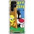 Looney Tunes Tweety Bird Sylvester Ten Cents Galaxy S22 Ultra Clear Case