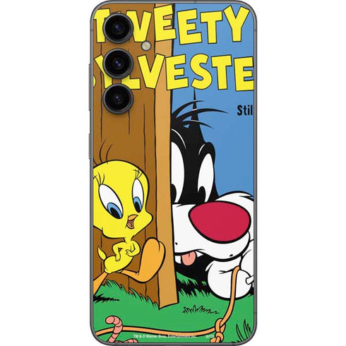 Looney Tunes Tweety Bird Sylvester Ten Cents Galaxy S23 FE Skin