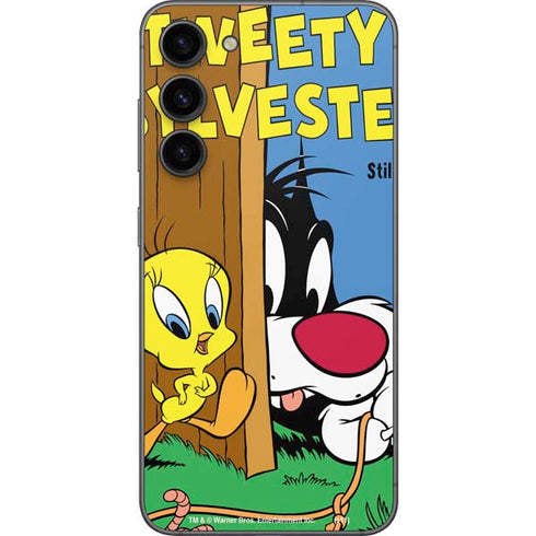 Looney Tunes Tweety Bird Sylvester Ten Cents Galaxy S23 Plus Skin