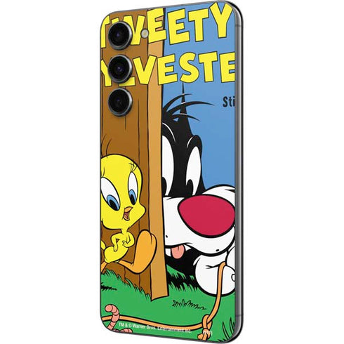 Looney Tunes Tweety Bird Sylvester Ten Cents Galaxy S23 Plus Skin