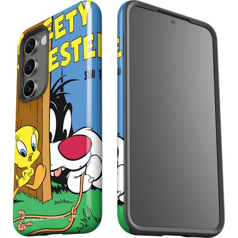 Looney Tunes Tweety Bird Sylvester Ten Cents Galaxy S23 Pro Case