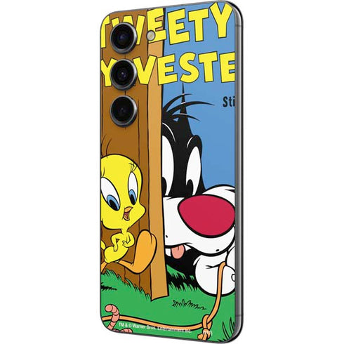 Looney Tunes Tweety Bird Sylvester Ten Cents Galaxy S23 Skin