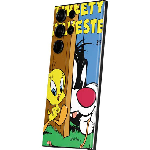 Looney Tunes Tweety Bird Sylvester Ten Cents Galaxy S23 Ultra Skin