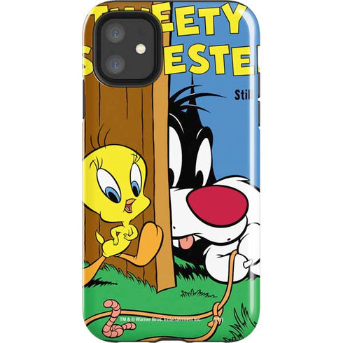 Looney Tunes Tweety Bird Sylvester Ten Cents iPhone 11 Impact Case