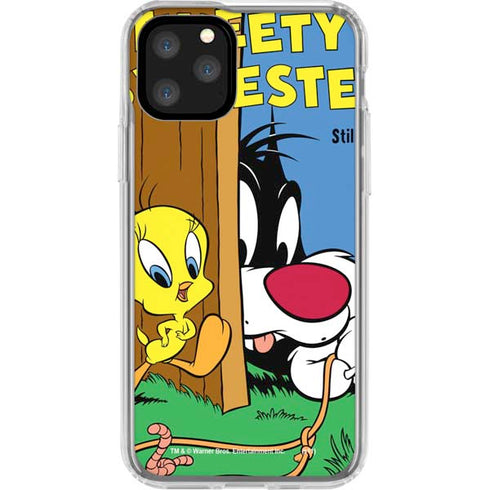 Looney Tunes Tweety Bird Sylvester Ten Cents iPhone 11 Pro Clear Case