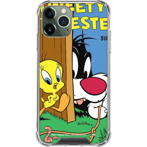 Looney Tunes Tweety Bird Sylvester Ten Cents iPhone 11 Pro Max Clear Case
