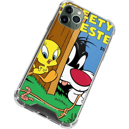 Looney Tunes Tweety Bird Sylvester Ten Cents iPhone 11 Pro Max Clear Case
