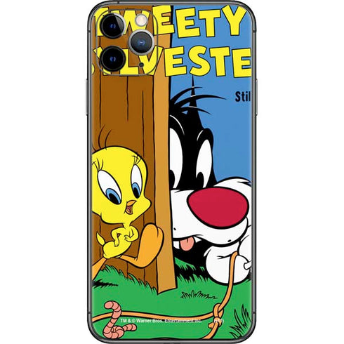 Looney Tunes Tweety Bird Sylvester Ten Cents iPhone 11 Pro Max Skin